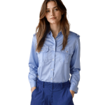 Camasa Cercetasi Pe Stil, Albastra femei Image