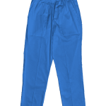Pantaloni Medicali cu Elastic Pe Stil, Albastru cu Elastan Image