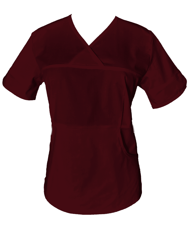 Costum Medical Pe Stil Model Sanda Grena cu Elastan - imagine 4